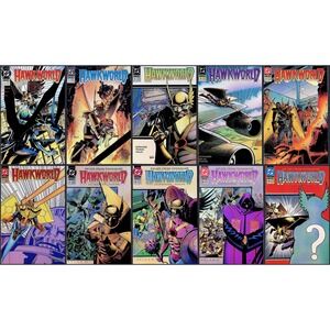 Hawkworld 10x Comic Lot #3 4 6 11 17 19 21 22 24 25 DC 1990 Ostrander Nolan